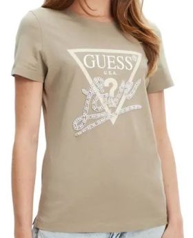 GU t-shirt W5YI40I3Z14 G8CJ khaki
