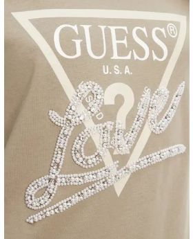 GU t-shirt W5YI40I3Z14 G8CJ khaki