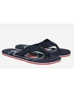 Tommy Hilfiger japonki Embossed Hilfiger granat 41 Kolor granatowy Rozmiar3 41