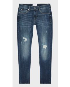 Calvin Klein Jeans spodnie J30J318965 1BJ niebieskie 33/32 Kolor niebieski Rozmiar1 33/32