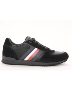 Tommy Hilfiger buty Iconic Mix Runner FM0FM03000 BDS czarny 45 Kolor czarny Rozmiar3 45