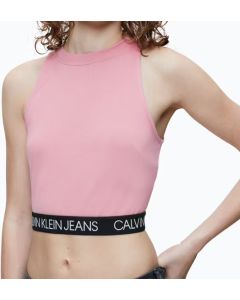 Calvin Klein Jeans top J20J213044 VAZ różowy L Kolor różowy Rozmiar1 L