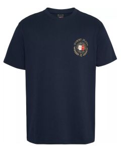 TJ t-shirt DM0DM18540 C1G granatowy
