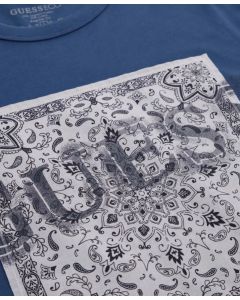 GU T- Shirt M3BI84K8FQ4 A72K denim