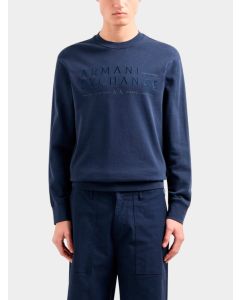AX bluza 3DZMJP ZJY9Z 15BA granatowy