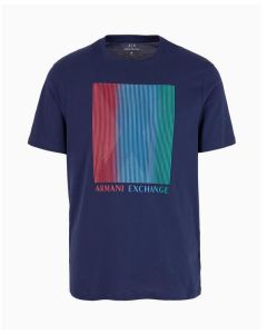 AX t-shirt  3DZTKB ZJH4Z 15DJ  granatowy 