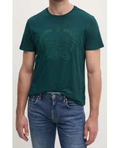 GU t-shirt M4BI65K9RM1 G8J3 butelkowa zieleń