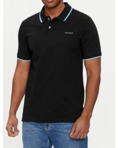 GU polo M4GP60K7O64 JBLK czarny