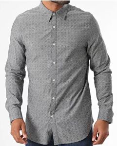 Guess koszula M4YH03WFXX1 FB56 szary L Kolor szary Rozmiar1 L