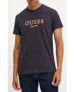 GU t-shirt M4YI17I3Z14 G7V2 granatowy