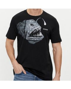 HU t-shirt 50513812 001 czarny