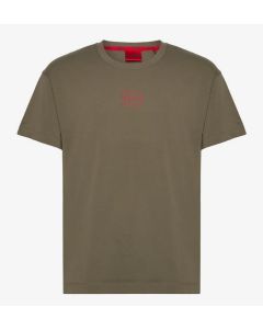 Hugo t-shirt 50525236 10261152 343 khaki L Kolor khaki Rozmiar1 L