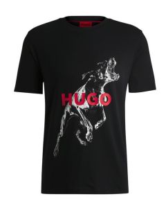 HU t-shirt 50530607 10258299  002 czarna perła