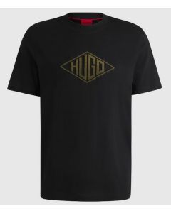 HU t-shirt 50534934 10266462 001 czarny 