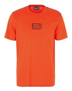 EA7 t-shirt 6RPT05 PJ02Z 1663 pomarańczowy