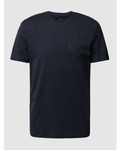 AX t-shirt 6RZTAM ZJ9TZ 1510 granatowy