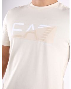 EA7 t-shirt 7M000002 AF11970 U1072 beżowy