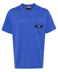 VJ t-shirt 76GAHE05 CJ00E 205 niebieski 