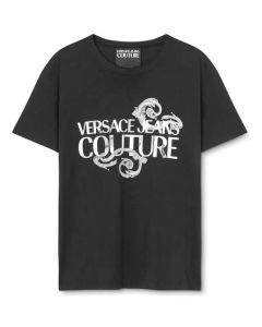 VJ T-shirt 76GAHG00 76UP600 czarny