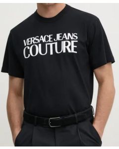 VJ t-shirt 78GAHE05 CJ00E 899 czarny