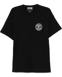 VJ t-shirt 78GAHE07 CJ00E 899 czarny