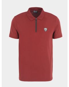 EA7  polo 8NPF13 PJRGZ 1496 bordowy