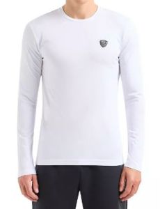 EA7 t-shirt 8NPT17 PJRGZ 1100 biały 