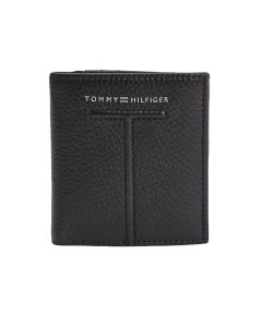 Tommy Hilfiger portfel Tommy Hilfiger Central Trifold czarny OS Kolor czarny Rozmiar4 OS