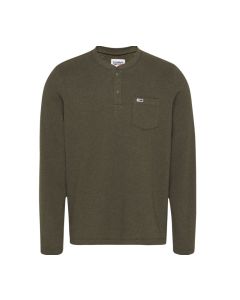TJM sweter Henley Snit