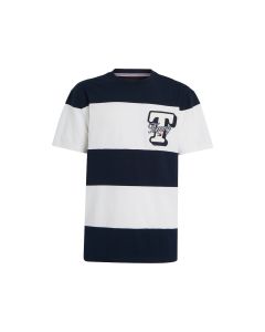 TJ t-shirt DM0DM18674 C1G granatowy