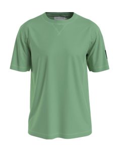 CKJ t-shirt Monologo Sleeve Badg 