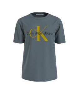CKJ T-shirt J30J320806 CFQ niebieski