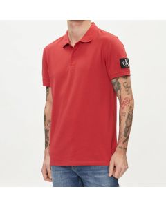 CKJ polo J30J323394 XA0 czerwony S