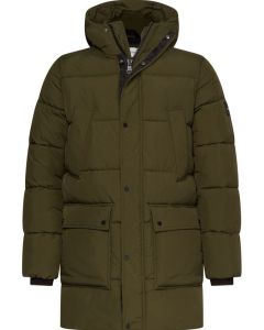 Calvin Klein kurtka Crinkle Nylon Long Puffer oliwkowy M Kolor oliwkowy Rozmiar1 M