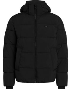 CK kurtka Crinkle Nylon Puffer Jacket czarny