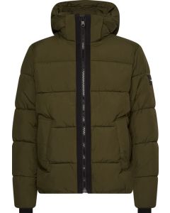 Calvin Klein kurtka Crinkle Nylon Puffer Jacket oliwkowy L Kolor oliwkowy Rozmiar1 L