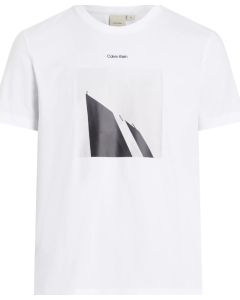 CK t-shirt K10K113597 YAF biały