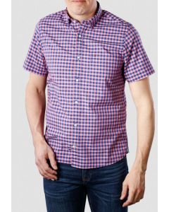TH koszula Slim Slub ginham Shirt SS