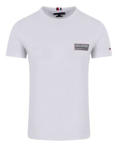 TH t-shirt MW0MW35465 YBR biały