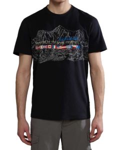 NAP t-shirt NP0A4HQG0411 czarny 