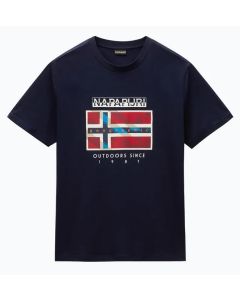 NAP t-shirt NP0A4IBE1761 granatowy