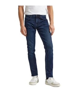PJ spodnie PM207389XW82 granatowy 
