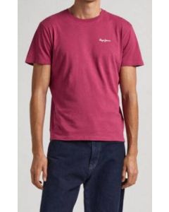 PJ t- shirt PM509083 278 malinowy
