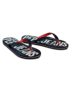 PJ klapki  PMS70098 595 zielony 