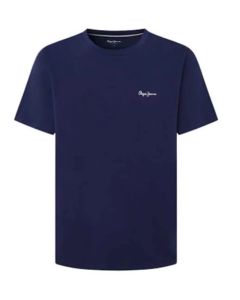 PJ t-shirt PMU20033 595 granatowy