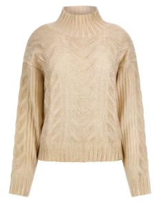 GU sweter W3BR42Z3A50 G012  kremowy 
