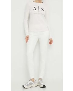 AX bluza 3DYM92 YJFDZ  biaˆy