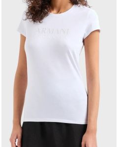 AX t-shirt 3DYT48 YJETZ 1000  biały 
