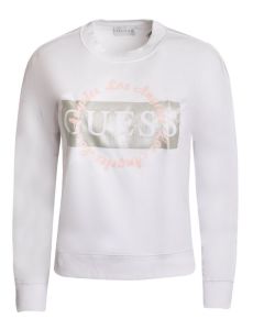GU bluza W3GQ07KBK32-G011  bia?y 