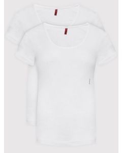 HU t-shirt Twin t-shirt RN biały